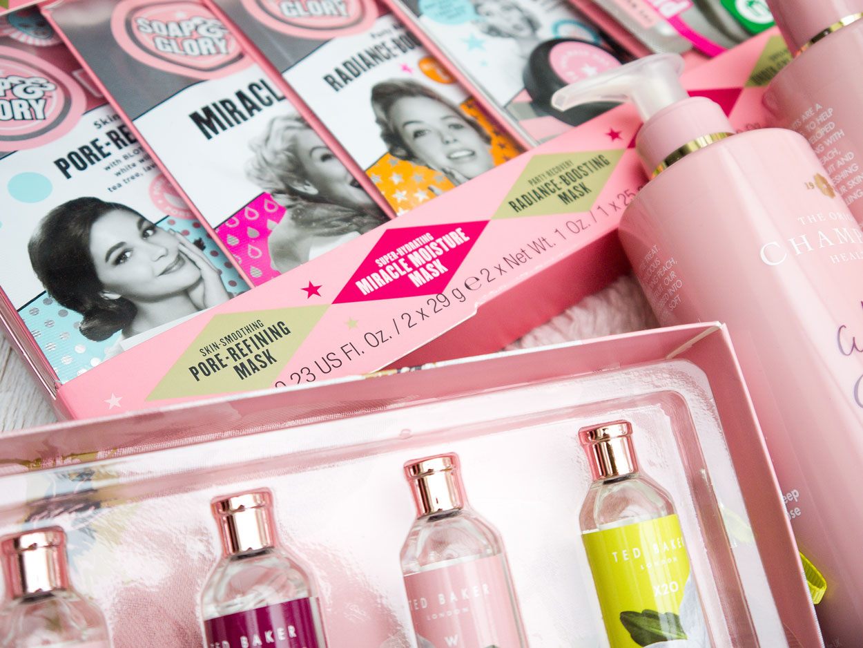 The Beauty Type Career Well Being and Lifestyle, Beauty Blog - Northamptonshire Cambridgeshire blogger - Christmas January Sales Beauty Haul from Boots including No7, Soap and Glory and Champneys, Ted Baker.