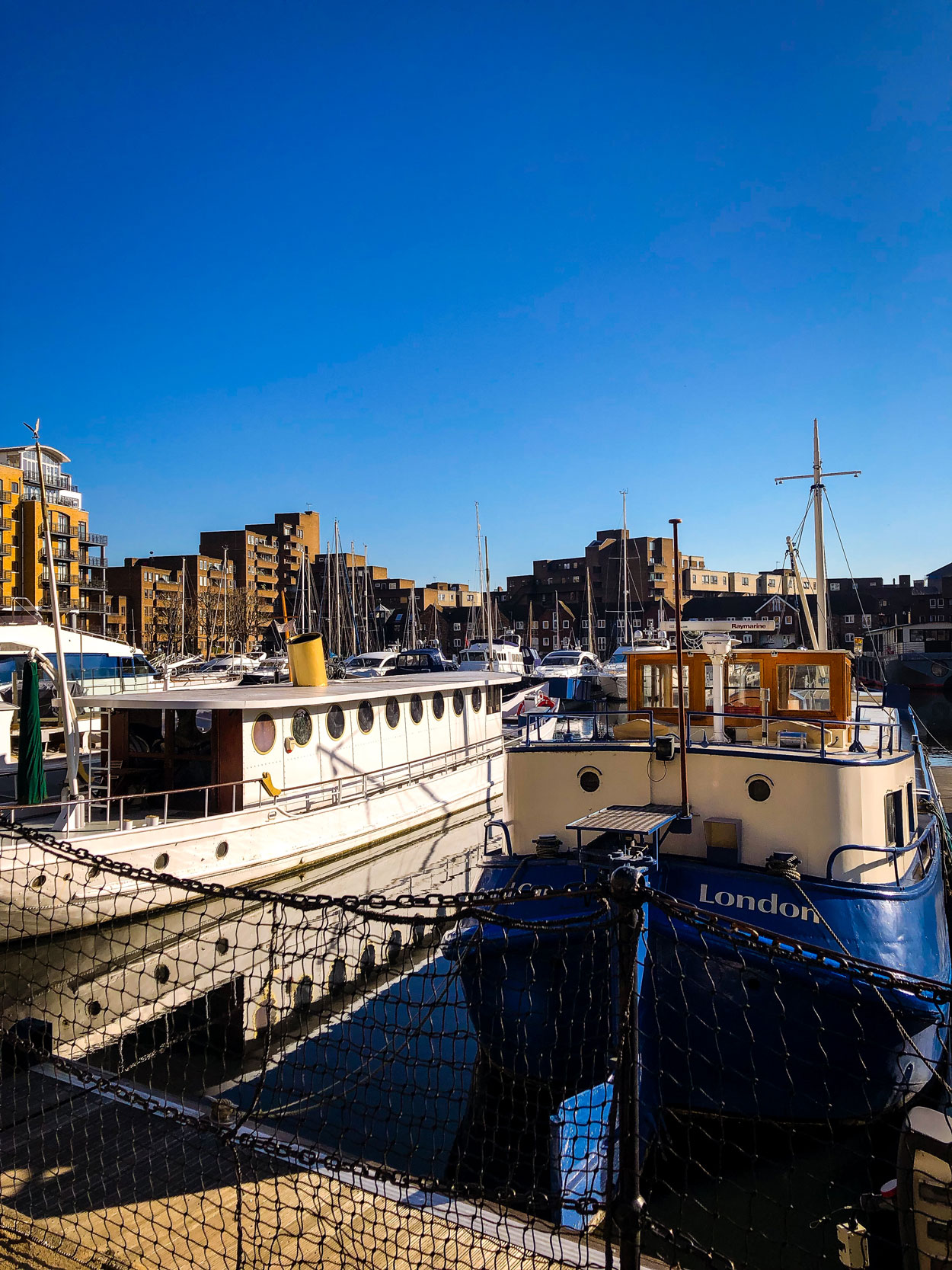 St Katherines Dock - Tower Hill - thebeautytype.com