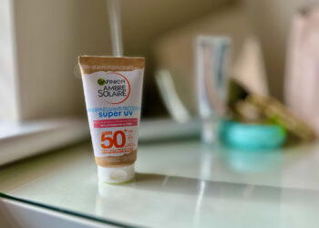 Garnier Ambre Solaire Anti Dryness Super UV SPF 50 facial sun lotion review